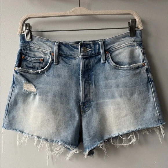 MOTHER SUPERIOR The Tomcat Kick Fray Shorts in True Confessions - Size 28 - Picture 1 of 16